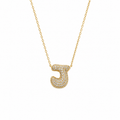 Crystal Initial Necklace | LUNAelo Curated