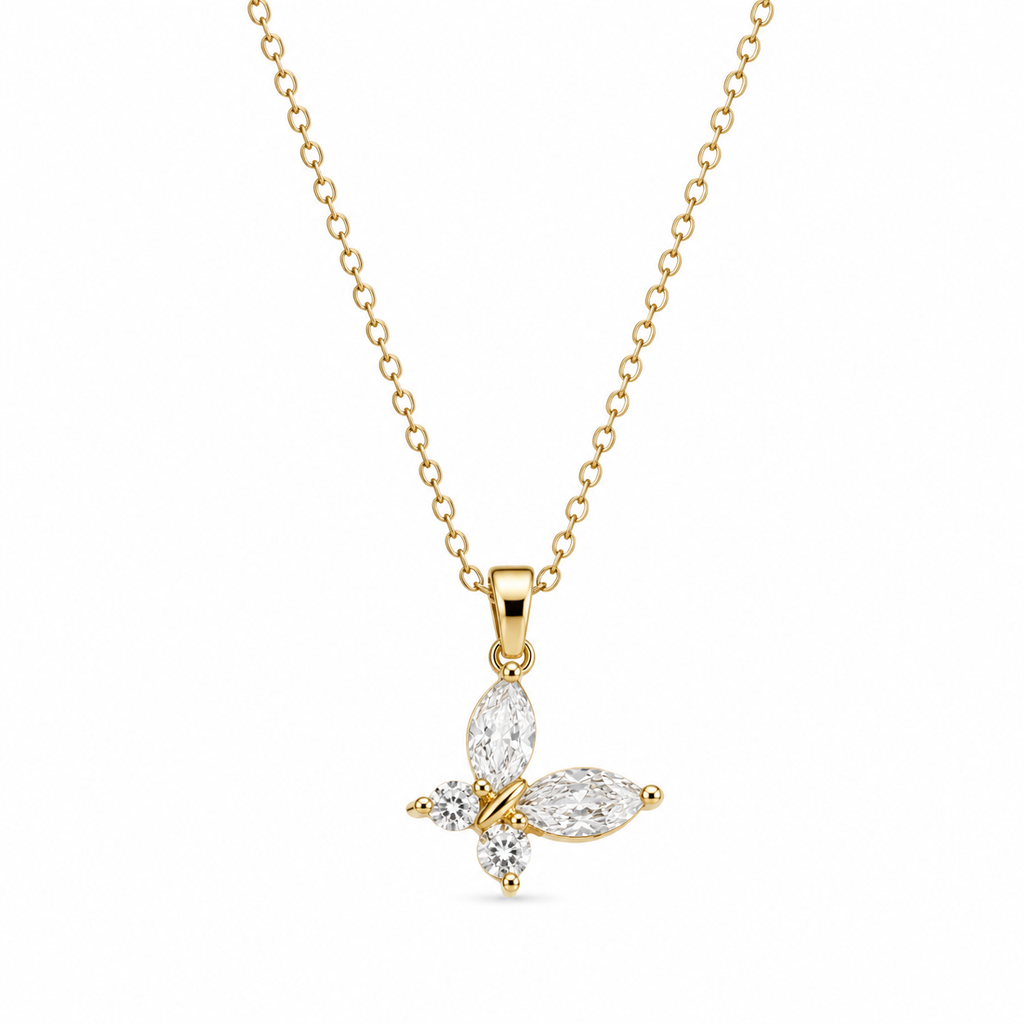 Little Butterfly Necklace | LUNAelo Confidence Collection
