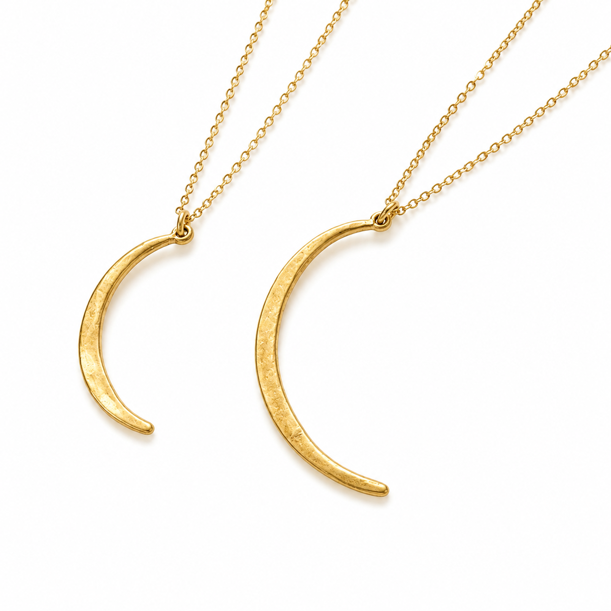 Crescent Duo Layering Necklace | LUNAelo Curated