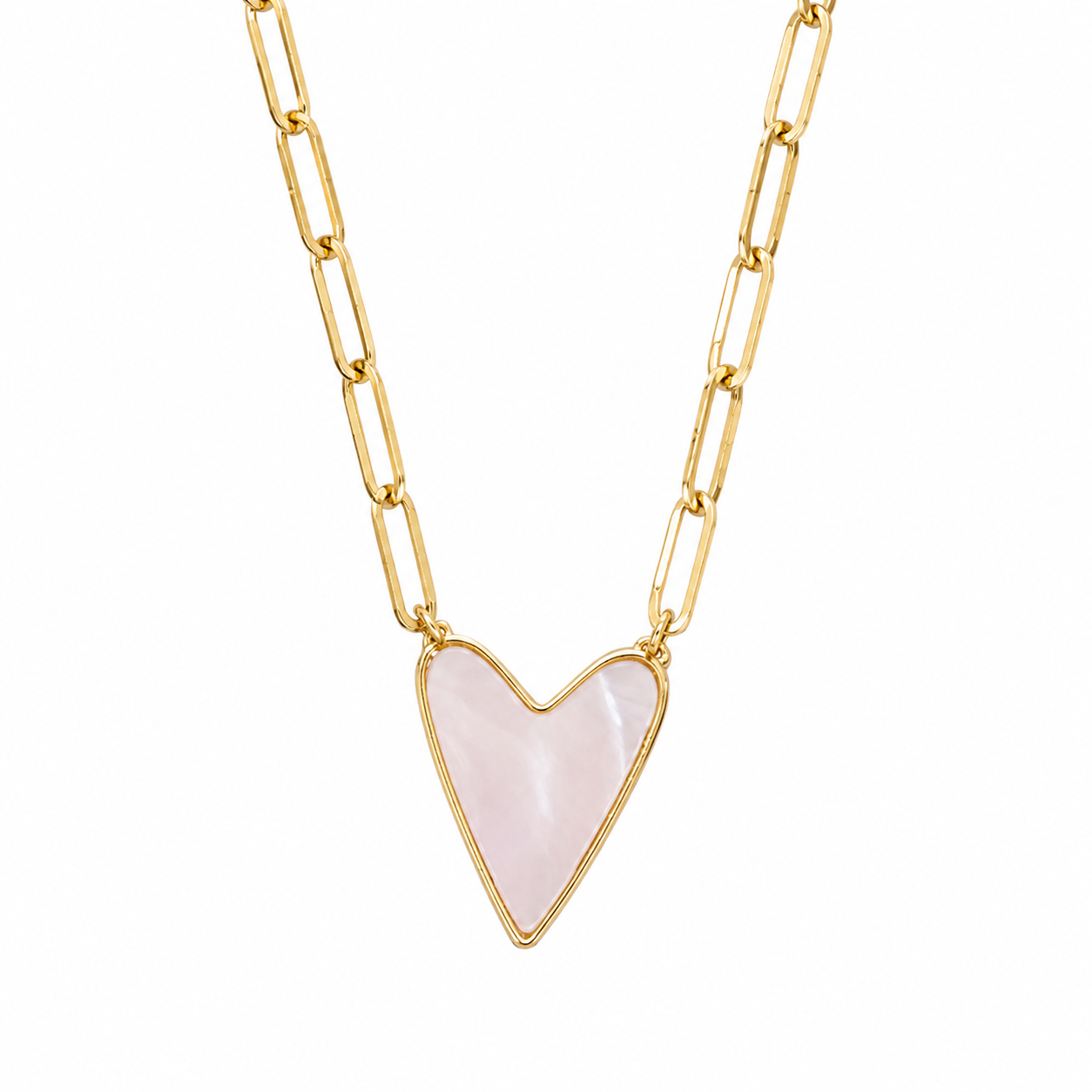 Heart Link Necklace | LUNAelo Curated
