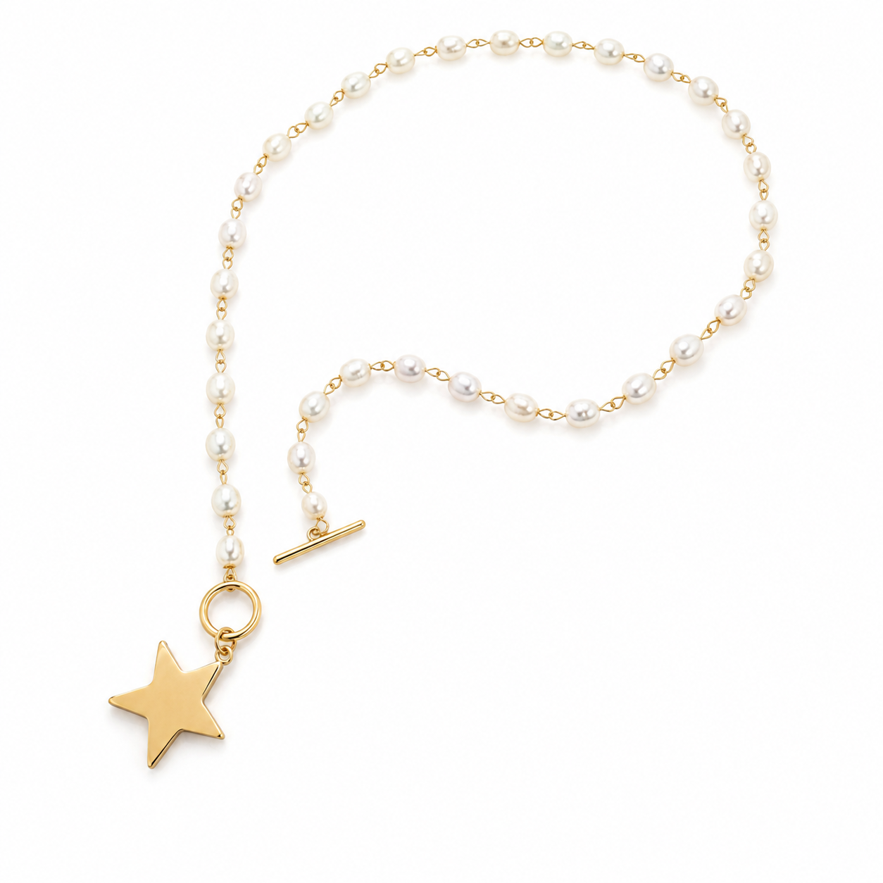 Pearl Star Necklace | LUNAelo Curated