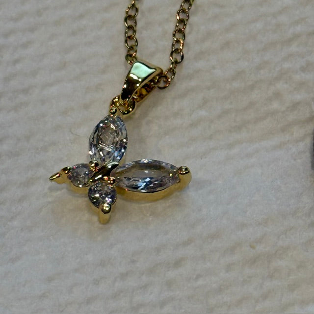 Little Butterfly Necklace | LUNAelo Confidence Collection