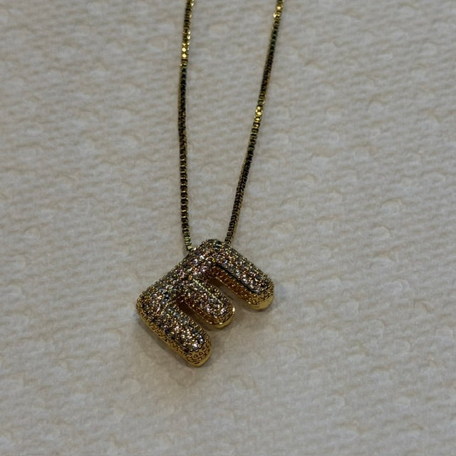 E Letter Necklace | LUNAelo Initials Collection