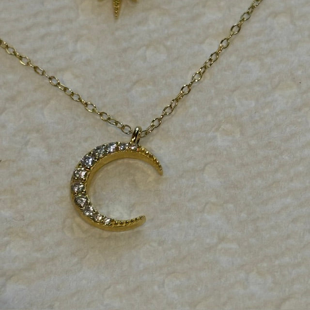 Moon and Northstar Layered | LUNAelo Celestial Collection