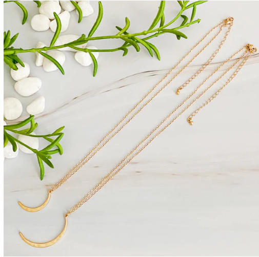 Crescent Duo Layering Necklace | LUNAelo Curated